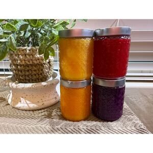 Gold Canyon Candles Set of 4 5oz Candles Fruity Highly Scented  Hard to Find